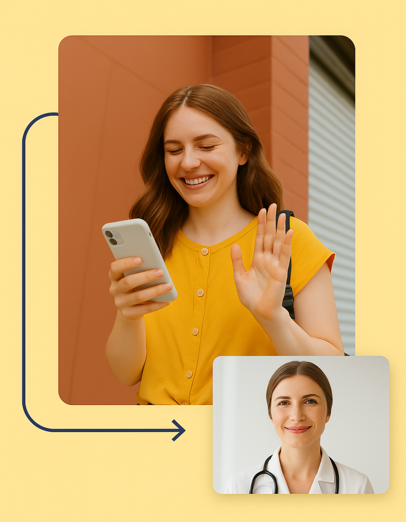 virtual consultation with doctor